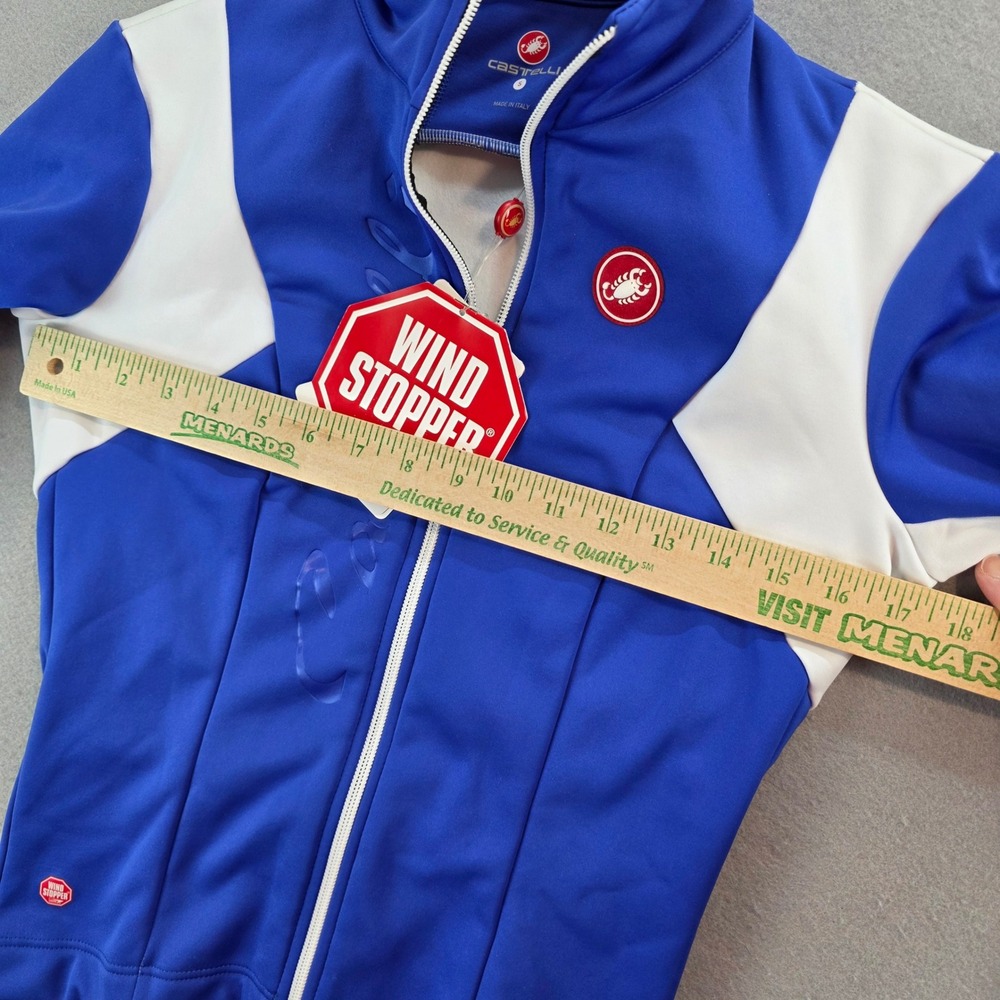 Castelli Women's Blue & White Cycling Jacket - Picture 8 of 15